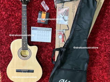 GUITARRA MCCARTNEY ELECTROACUSTICA NATURAL Hot on Sale