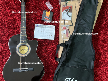 GUITARRA ELECTROACUSTICA MCCARTNEY NEGRA Supply