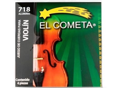 CUERDAS PARA VIOLÍN EL COMETA 718 ALUMINIO Online Sale