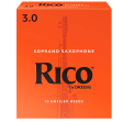 1 CAÑA RICO PARA SAXOFON SOPRANO  3.0  RIA1030 (1 PZ) For Discount