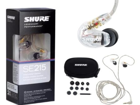 AUDIFONOS SHURE SE215-CL Hot on Sale