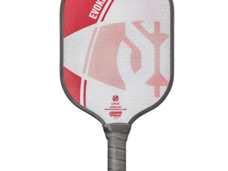 Onix Evoke Pro Pickleball Paddle -Red Fashion