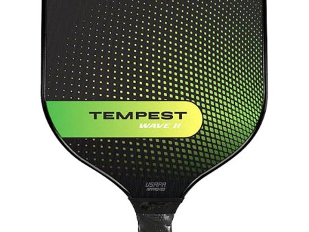 Paddletek Tempest Wave II Pickleball Paddle -Green For Discount