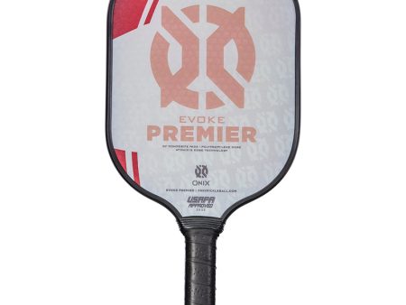 Onix Evoke Premier Pickleball Paddle -Standard  -Red Cheap