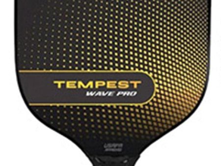 Paddletek Tempest Wave Pro Pickleball Paddle -Standard  -Yellow Online Sale