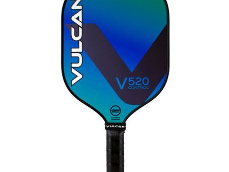 Vulcan V520 Control Pickleball Paddle -Fiji Blue Online Hot Sale