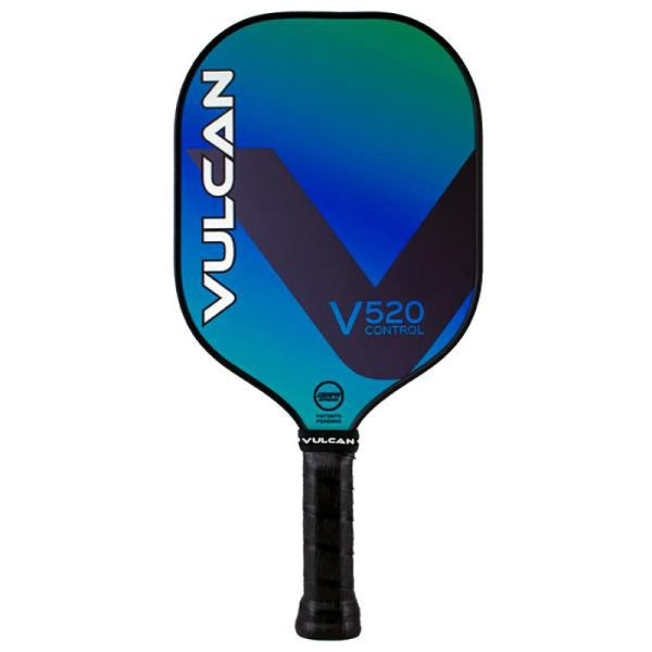 Vulcan V520 Control Pickleball Paddle -Fiji Blue Online Hot Sale