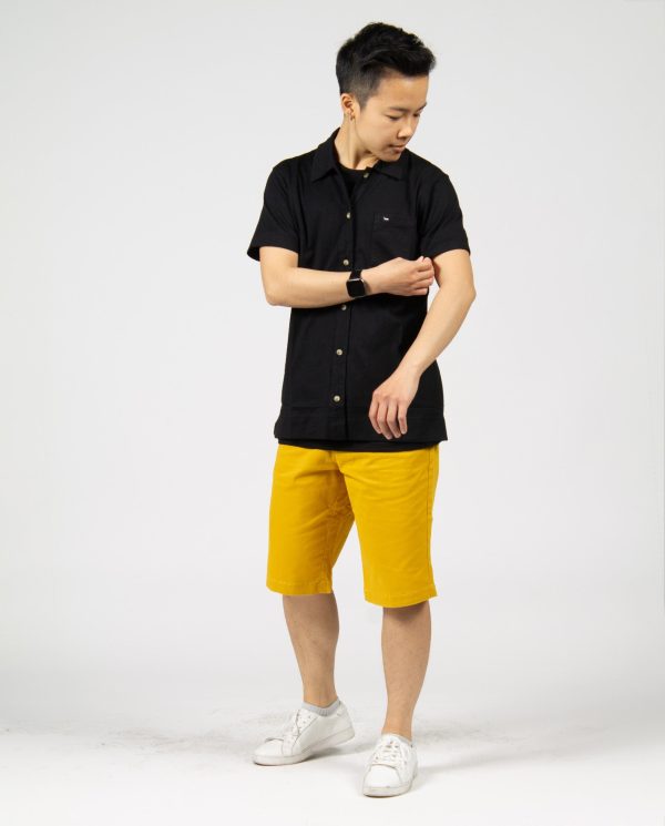 Mustard Chino Short Discount