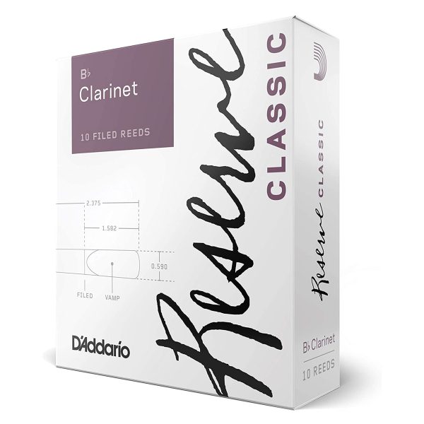 1 CAÑA RESERVE PARA CLARINETE  3.0  DCT1030  (1 PZ) on Sale