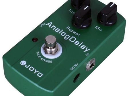 PEDAL JOYO JF33 DELAY ANALOGO COLOR VERD For Sale