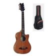 GUITARRA ORTEGA TRAVELER NATURAL Y FUNDA Sale