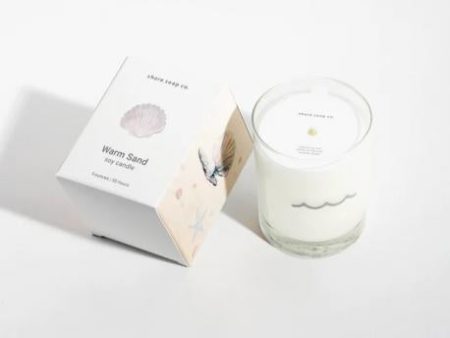 Warm Sand Candle For Discount