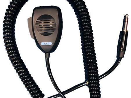 Microphone with a 15  coiled cord. (M2-C15) Online