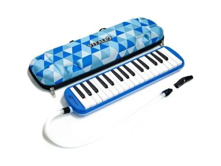 MELODICA VITALE QM32S1BL AZUL TRIANGULOS Online Hot Sale