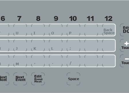 System 6 Swimming Keyboard Insert For Sale