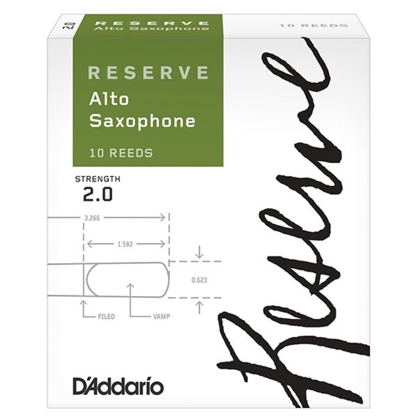 1 CAÑA RESERVE PARA SAXOFON ALTO  2.0  DJR1020 (1 PZ) For Discount