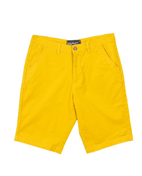 Mustard Chino Short Discount