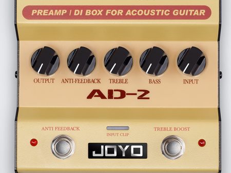 PREAMPLIFICADOR JOYO AD2 D PEDAL ACUSTIC Supply