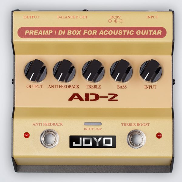 PREAMPLIFICADOR JOYO AD2 D PEDAL ACUSTIC Supply