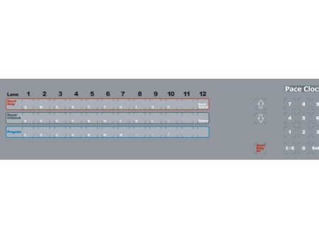 System 6 Pace Clock Keyboard Insert Cheap