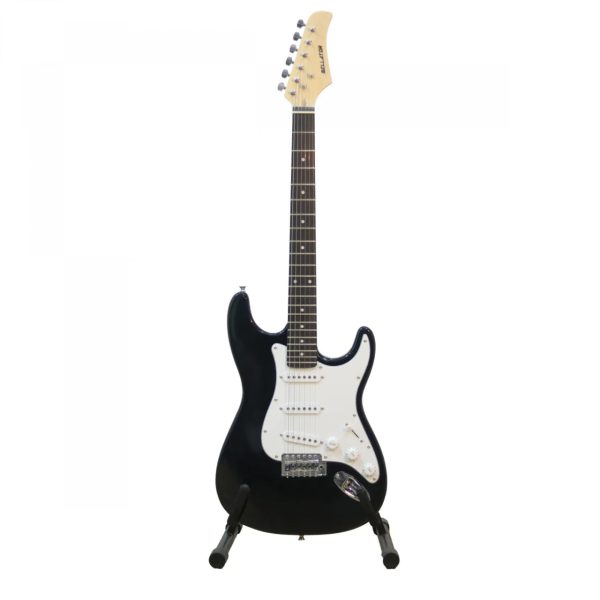 PAQUETE DE GUITARRA ELECTRICA NEGRA BELLATOR Online Hot Sale