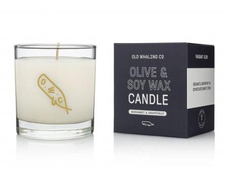 Bergamot + Grapefruit Soy Olive Candle Cheap