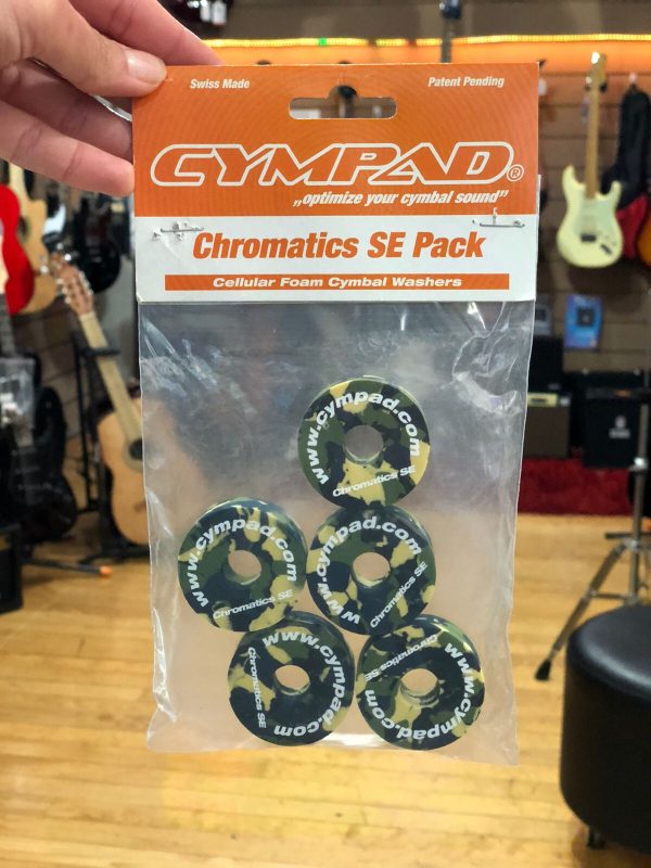 CHROMATIC SE PACK CYMPAD PARA BATERÍA 5 PIEZAS CAMUFLAJE Hot on Sale