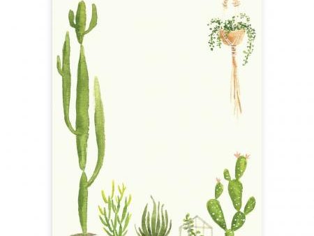 Houseplants Notepad Discount