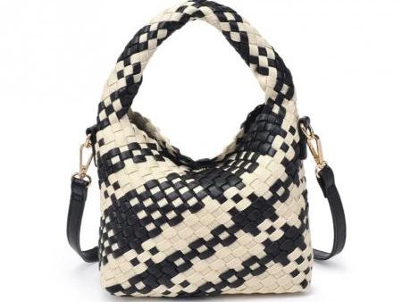 Whitling Woven Crossbody Black Online Hot Sale