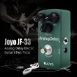 PEDAL JOYO JF33 DELAY ANALOGO COLOR VERD For Sale