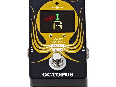 PEDAL AFINADOR CROMATICO ORTEGA OCTOPUS Fashion