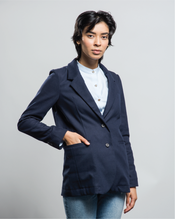 Mahoney Faux-Wool Suit Jacket on Sale