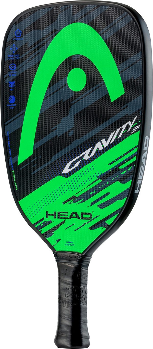 Head Gravity SH Pickleball Paddle -Blue Green Hot on Sale