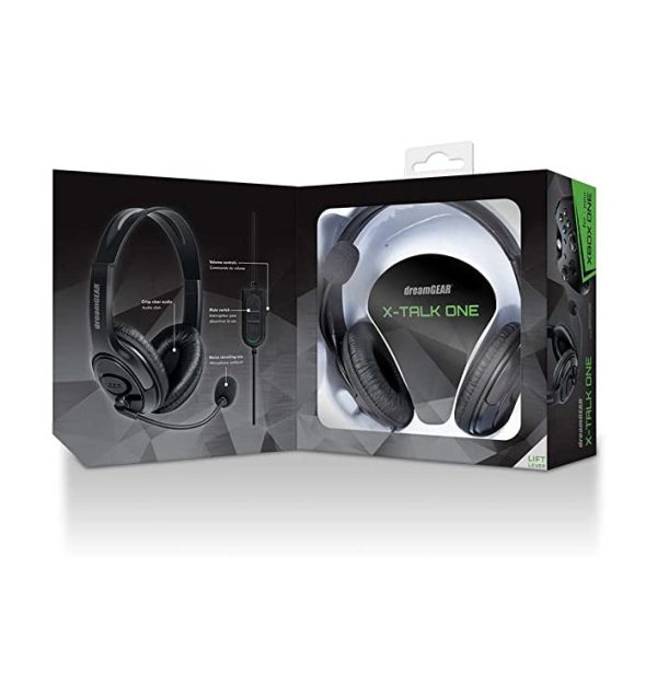 AUDIFONOS dreamGEAR XBOX-ONE X  NEGROS Online Sale