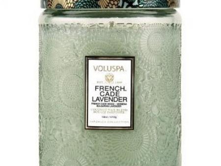 French Cade Lavender Large Jar Candle Cheap