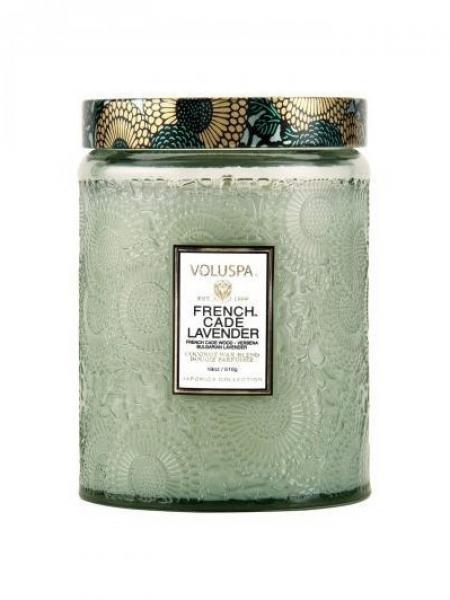 French Cade Lavender Large Jar Candle Cheap