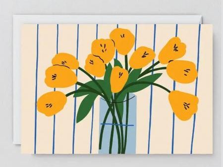 Tulips Art Card Online Hot Sale