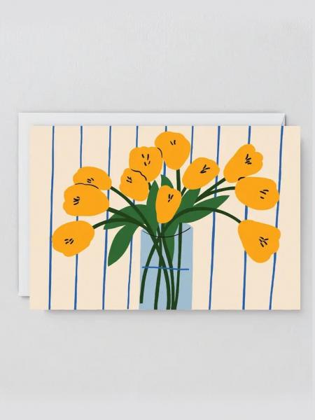 Tulips Art Card Online Hot Sale