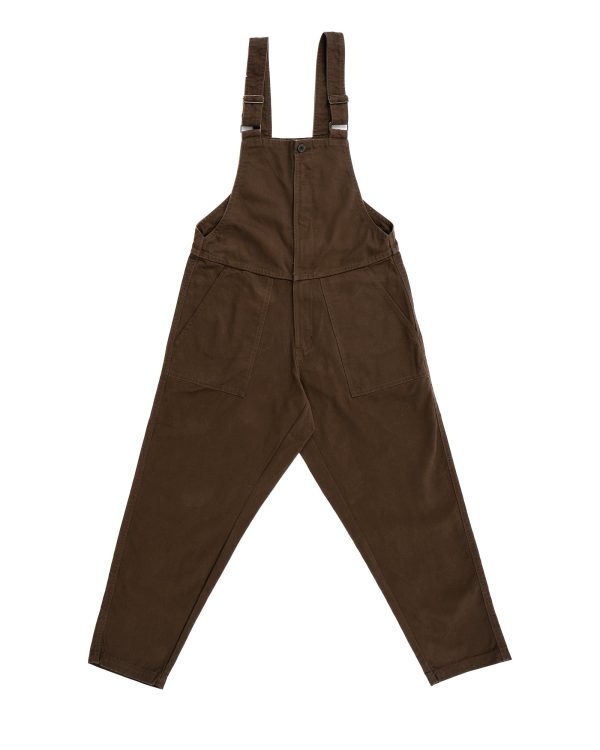 Chocolate Canvas Overalls Cheap