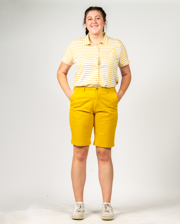 Mustard Chino Short Discount