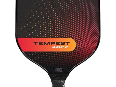 Paddletek Tempest Wave II Pickleball Paddle -Red Online Sale