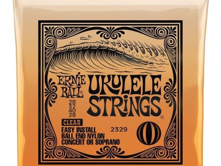 CUERDAS ERNIE BALL PARA UKULELE SOPRANO Y CONCIERTO 2329 Online Sale