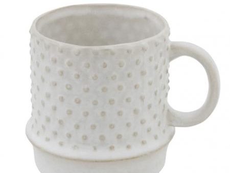 10oz Hobnail Stoneware Mug Online Hot Sale