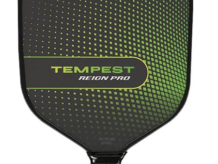 Paddletek Tempest Reign Pro Pickleball Paddle -Thin Grip  -Green Fashion