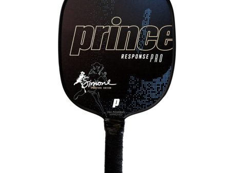 Prince Response Pro Simone Jardim Thin Grip Pickleball Paddle -Blue Supply