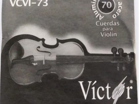 CUERDAS VICTOR 73  P VIOLIN 3A For Discount