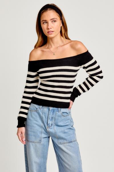 Turlough Striped Sweater For Cheap