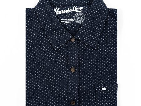 Navy Print Shirtee Online Hot Sale