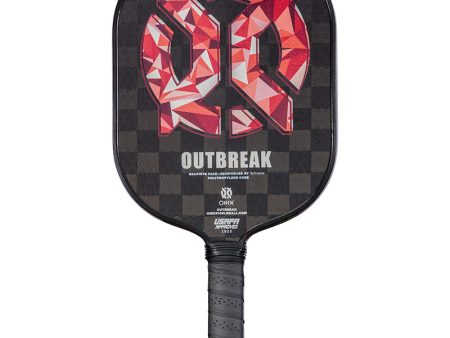 Onix Outbreak Pickleball Paddle -Red Online now